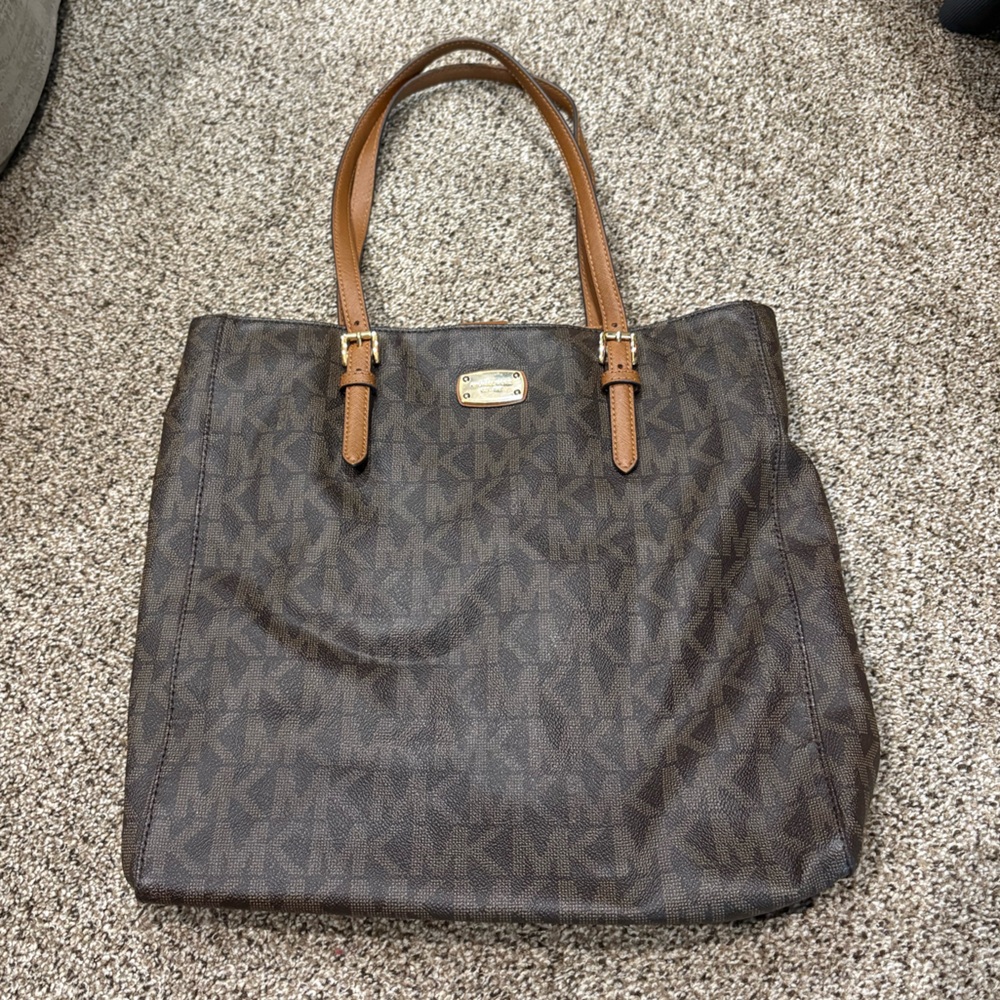 Michael Kors Brown Signature Tote